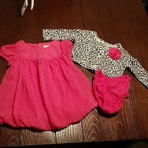 3-6 months girls 3 piece set